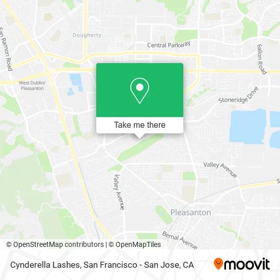 Cynderella Lashes map