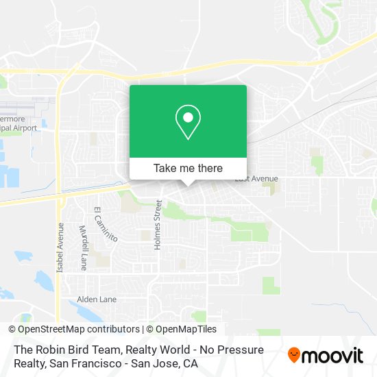 The Robin Bird Team, Realty World - No Pressure Realty map