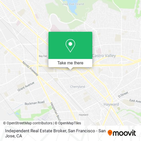 Mapa de Independent Real Estate Broker