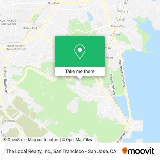 The Local Realty, Inc. map
