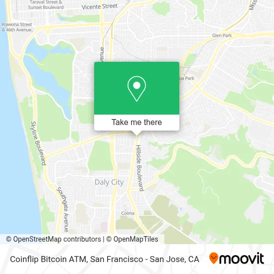 Coinflip Bitcoin ATM map