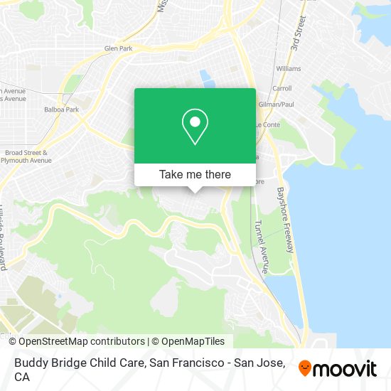 Mapa de Buddy Bridge Child Care