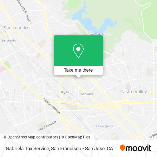 Gabriela Tax Service map