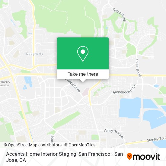 Mapa de Accents Home Interior Staging