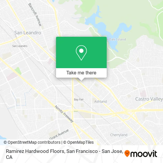 Mapa de Ramirez Hardwood Floors