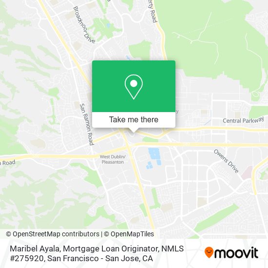 Maribel Ayala, Mortgage Loan Originator, NMLS #275920 map
