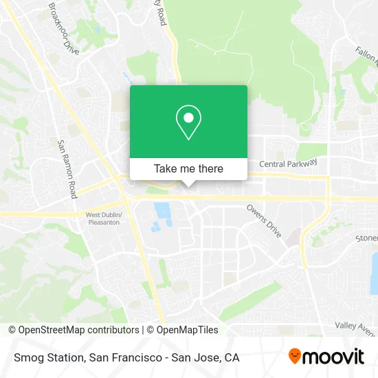 Smog Station map