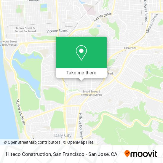 Hiteco Construction map