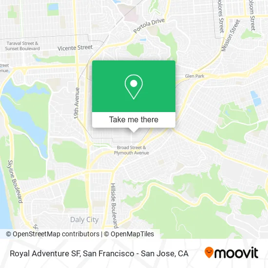 Royal Adventure SF map