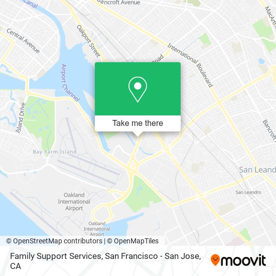 Family Support Services map