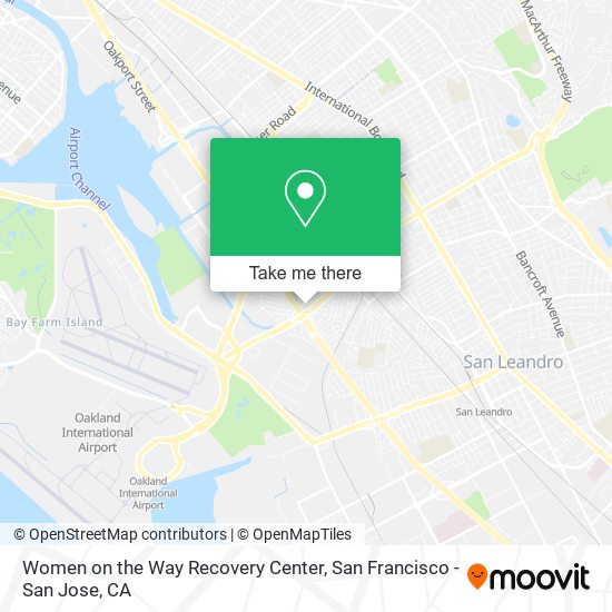 Women on the Way Recovery Center map