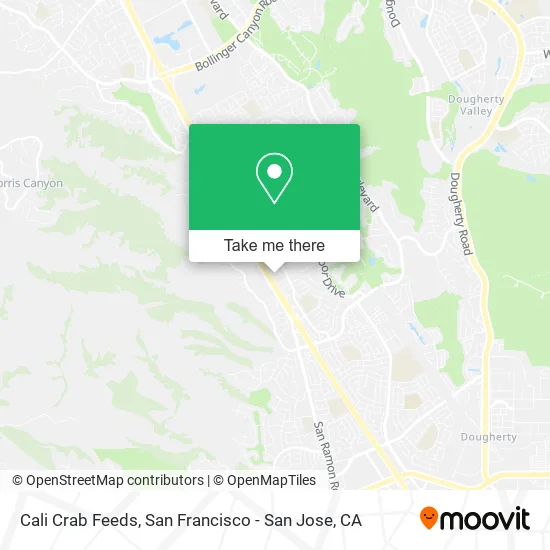 Mapa de Cali Crab Feeds