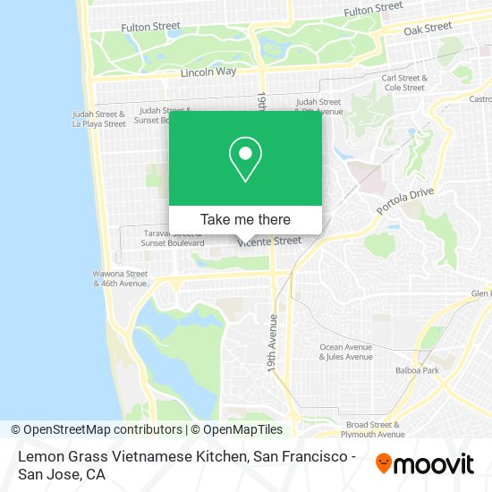 Lemon Grass Vietnamese Kitchen map