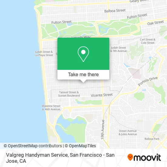 Mapa de Valgreg Handyman Service