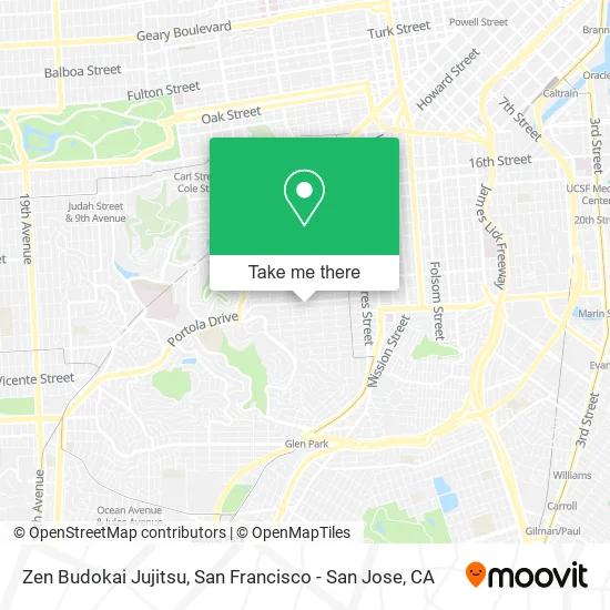 Mapa de Zen Budokai Jujitsu