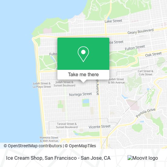 Ice Cream Shop map