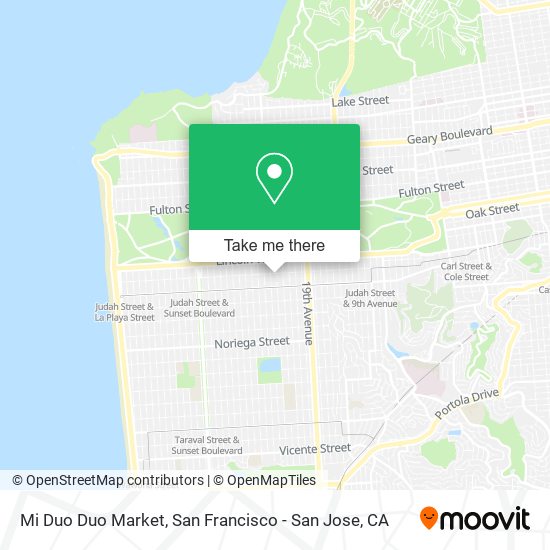 Mapa de Mi Duo Duo Market