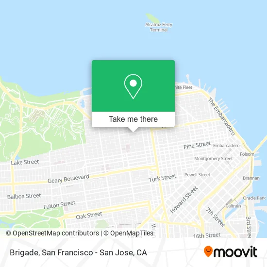 Mapa de Brigade