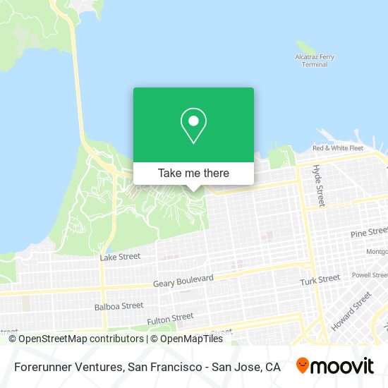 Forerunner Ventures map