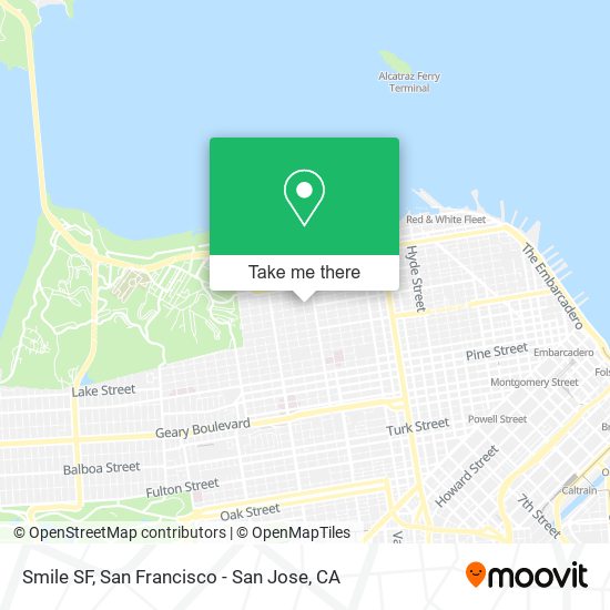 Smile SF map