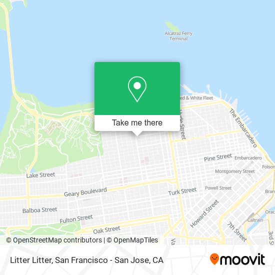 Litter Litter map