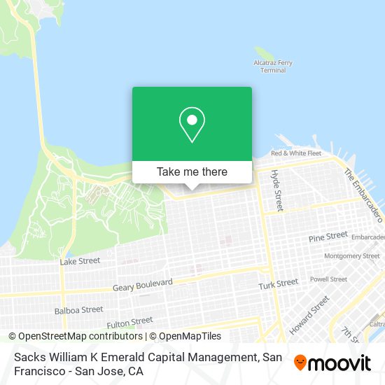 Sacks William K Emerald Capital Management map