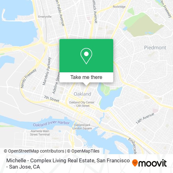 Michelle - Complex Living Real Estate map
