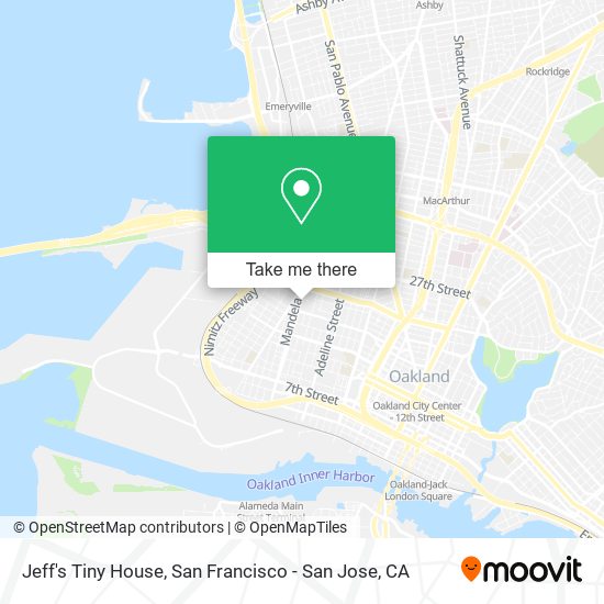 Mapa de Jeff's Tiny House
