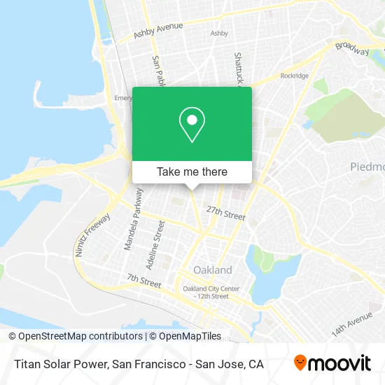 Titan Solar Power map