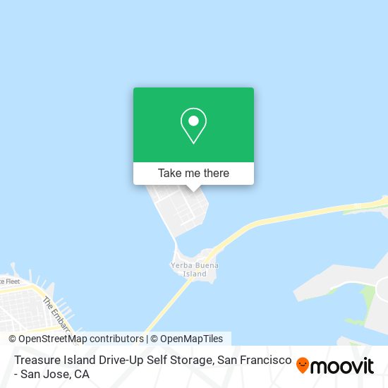 Treasure Island Drive-Up Self Storage map
