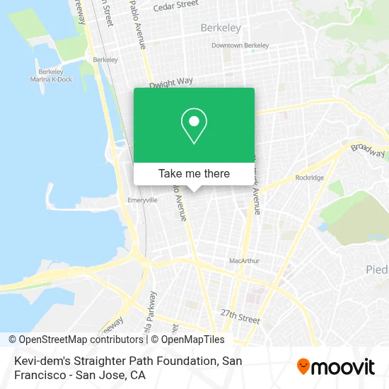 Kevi-dem's Straighter Path Foundation map