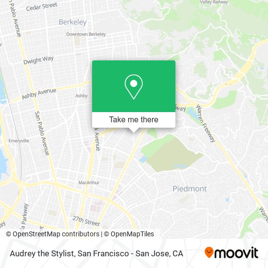 Mapa de Audrey the Stylist