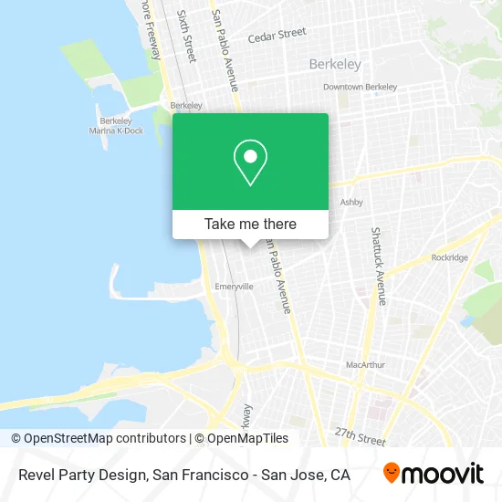 Revel Party Design map