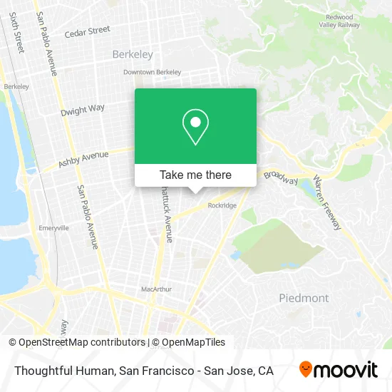 Thoughtful Human map