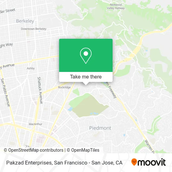 Pakzad Enterprises map