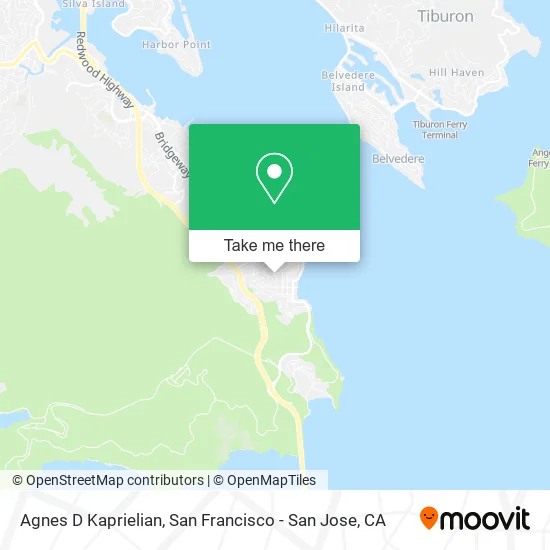 Mapa de Agnes D Kaprielian