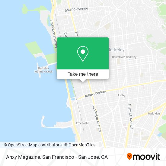 Anxy Magazine map