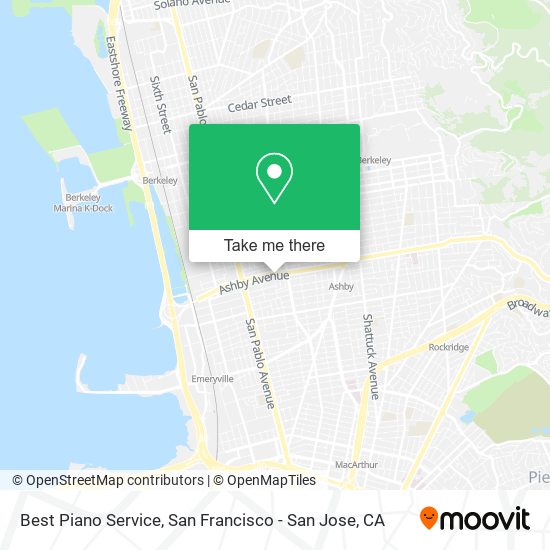 Best Piano Service map