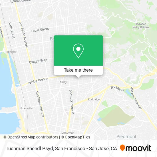 Tuchman Shendl Psyd map
