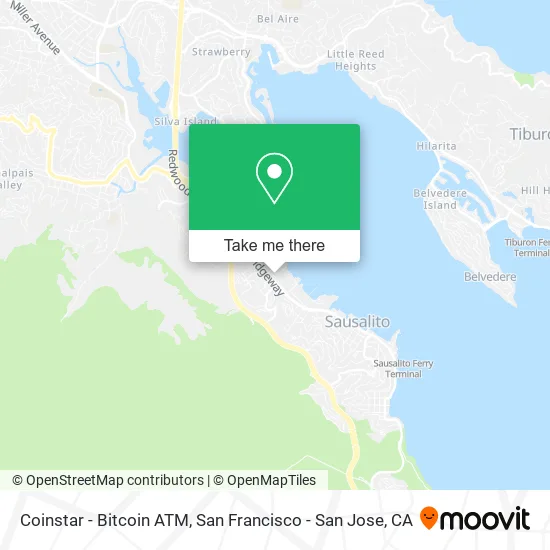 Coinstar - Bitcoin ATM map