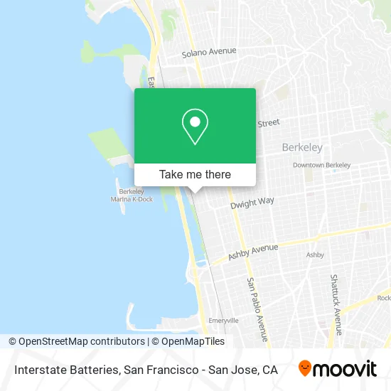 Interstate Batteries map