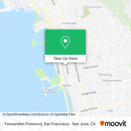 Fessenden Firewood map