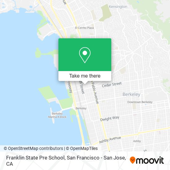 Franklin State Pre School map
