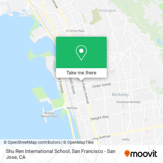 Shu Ren International School map