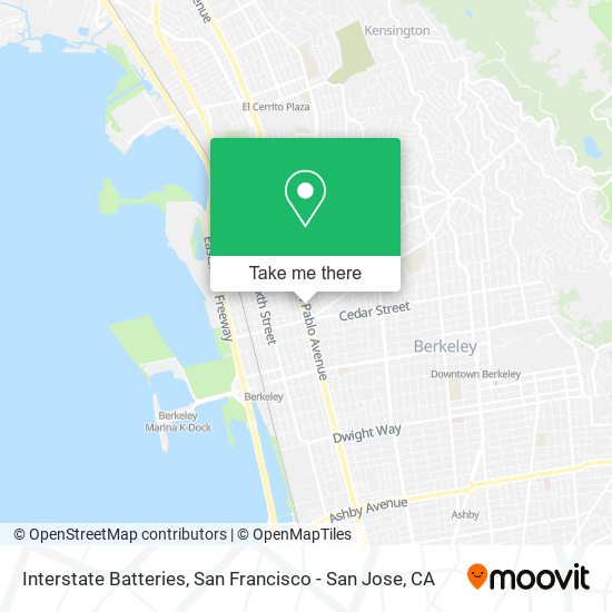 Interstate Batteries map