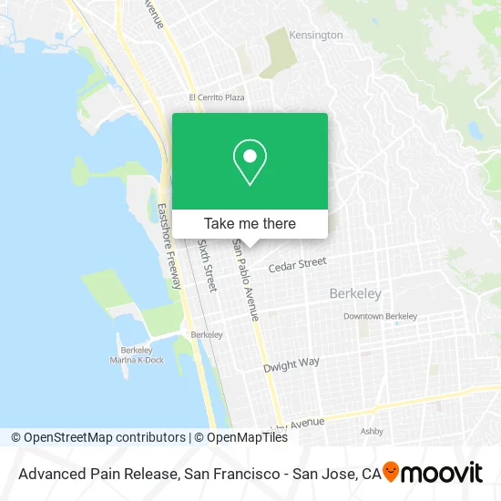 Mapa de Advanced Pain Release