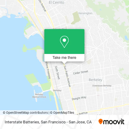 Mapa de Interstate Batteries