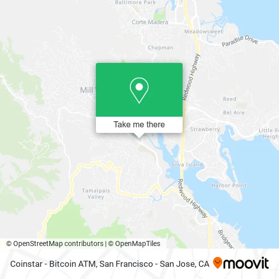 Coinstar - Bitcoin ATM map