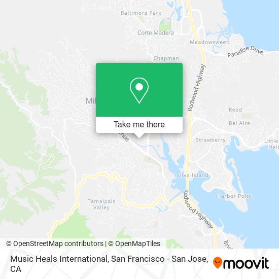 Mapa de Music Heals International