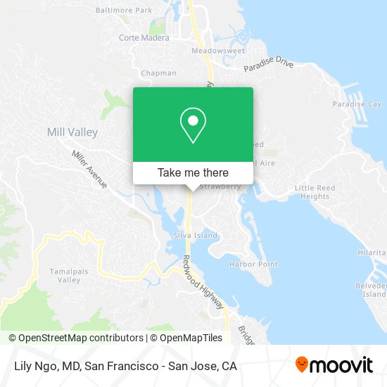 Lily Ngo, MD map